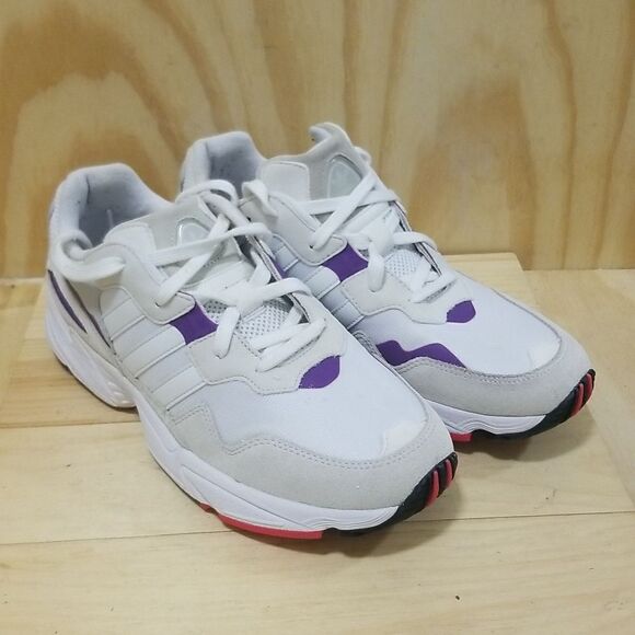 Adidas Yung-96 White Purple Men's size 10 - Picture 1 of 8